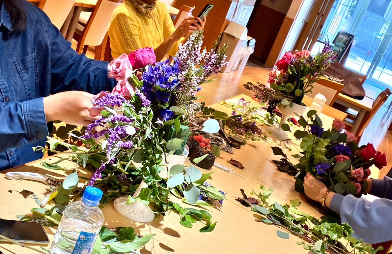 【梅田南森町クラス】まるで西洋絵画 🖼️✨ 英国式クラシカルに学ぶ、豊穣の秋を閉じ込めた『オータムハーベスト』