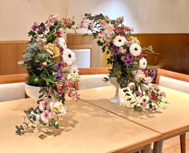 梅田南森町フラワー教室で学ぶ、一生モノの美意識。世界で最も美しい曲線「ホガース」に恋して。